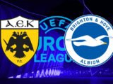 Livestream 18.45 uur AEK - Brighton