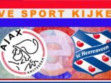 Livestream 16.45 uur: Ajax - SC Heerenveen