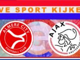 Livestream 14.30 uur: Almere City FC - Ajax