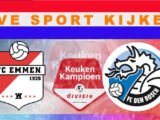 Livestream 20.00 uur FC Emmen - FC Den Bosch