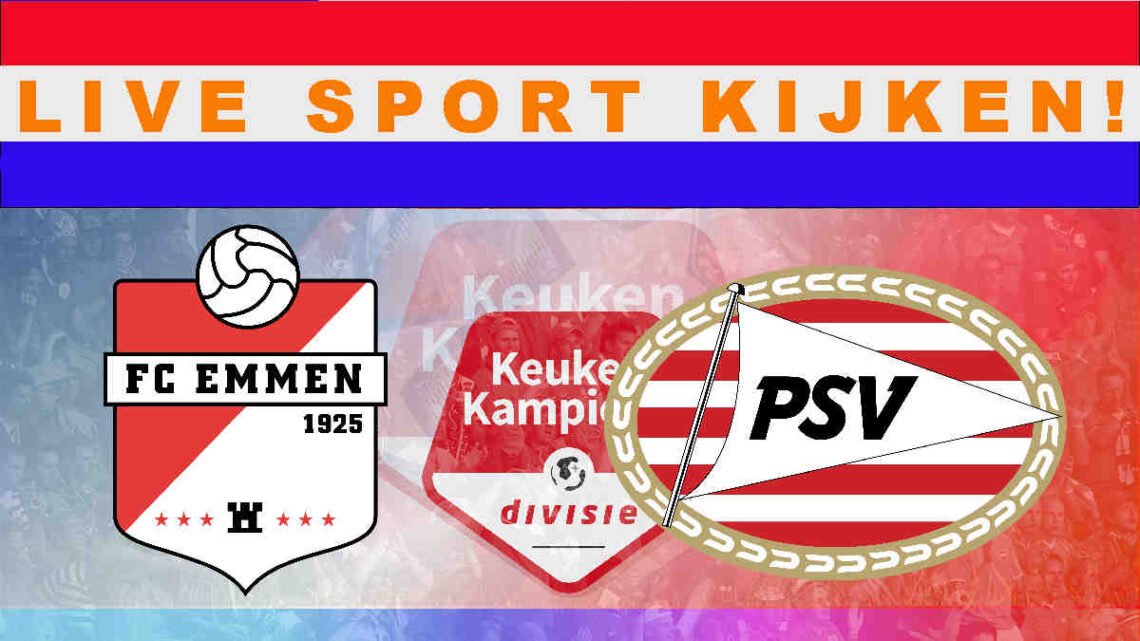 Livestream 19.50 uur FC Emmen - Jong PSV