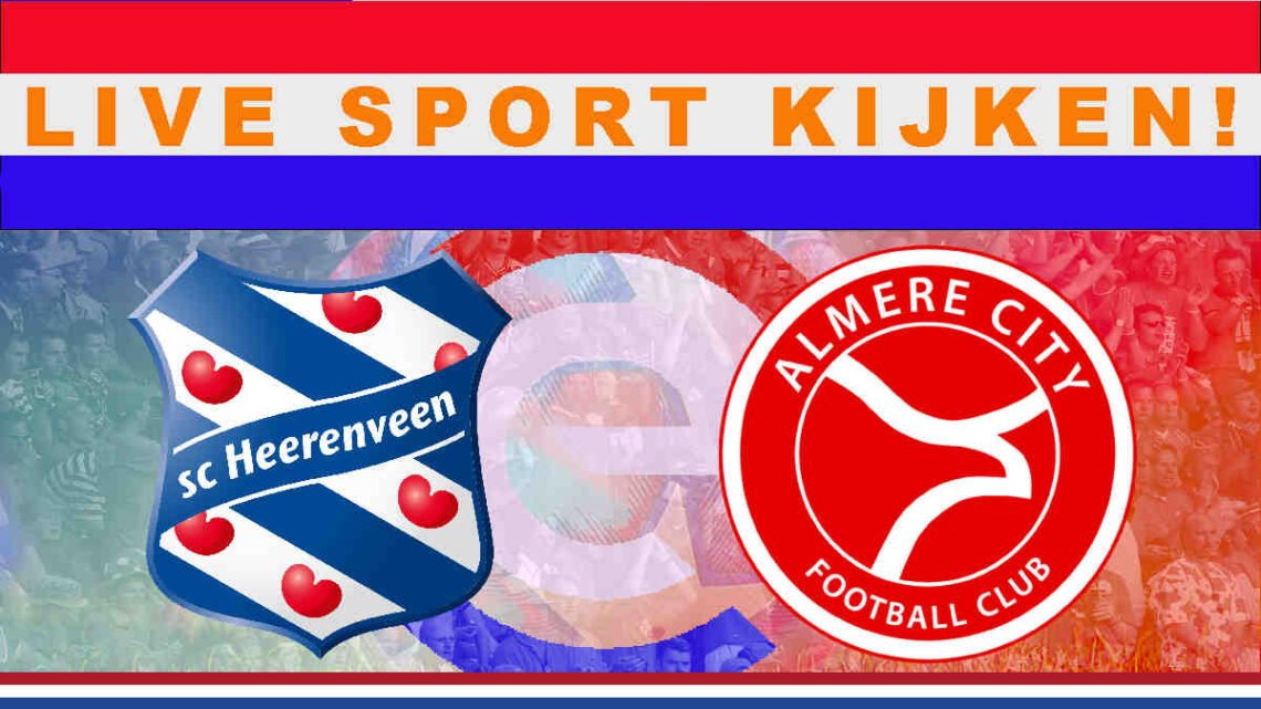 Livestream 20.00 uur: SC Heerenveen - Almere City FC