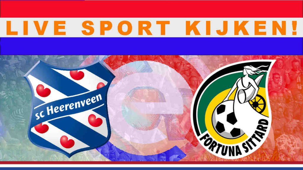 Livestream 18.45 uur: SC Heerenveen - Fortuna Sittard