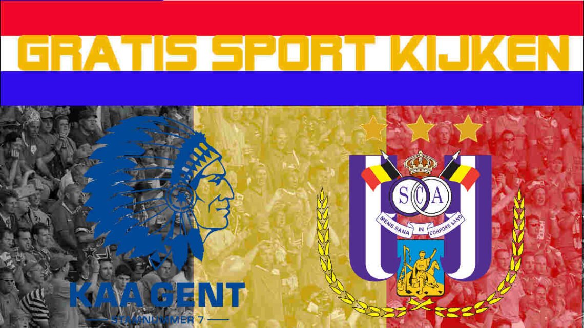 Livestream 18.30 uur: KAA Gent - Anderlecht