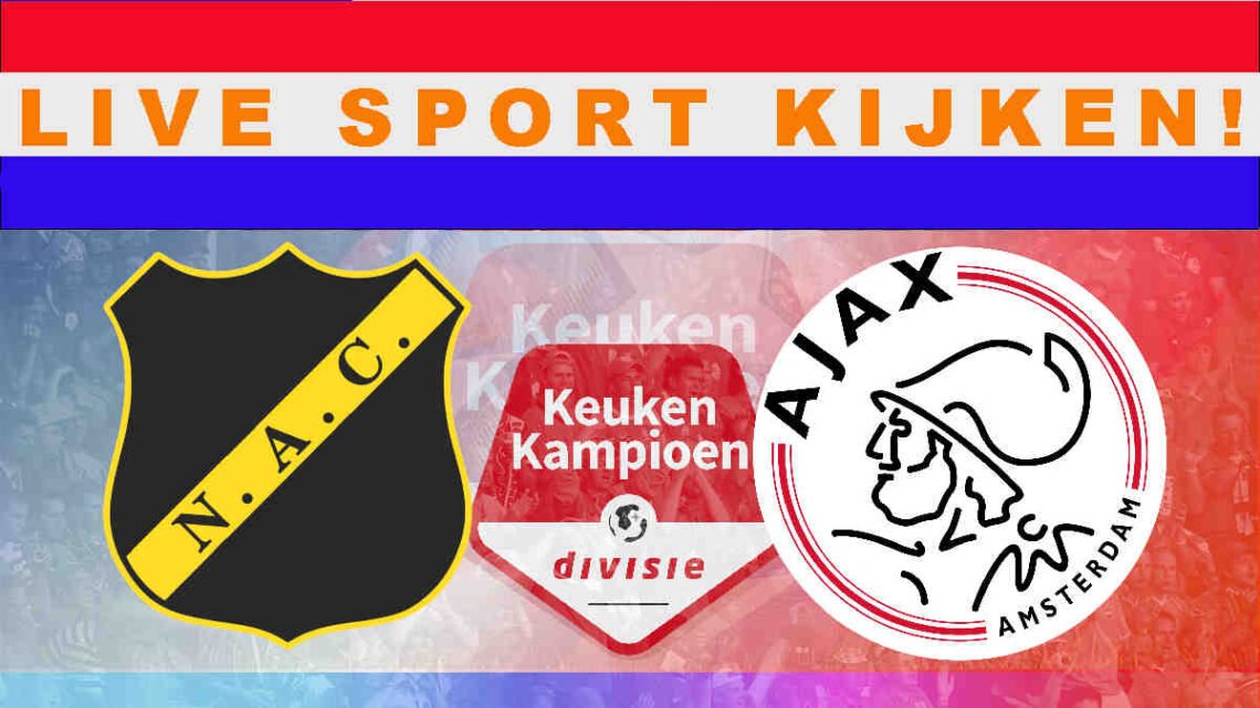 Livestream 20.00 uur NAC Breda - Jong Ajax