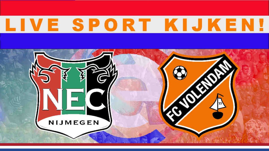 Livestream 14.30 uur: NEC - FC Volendam