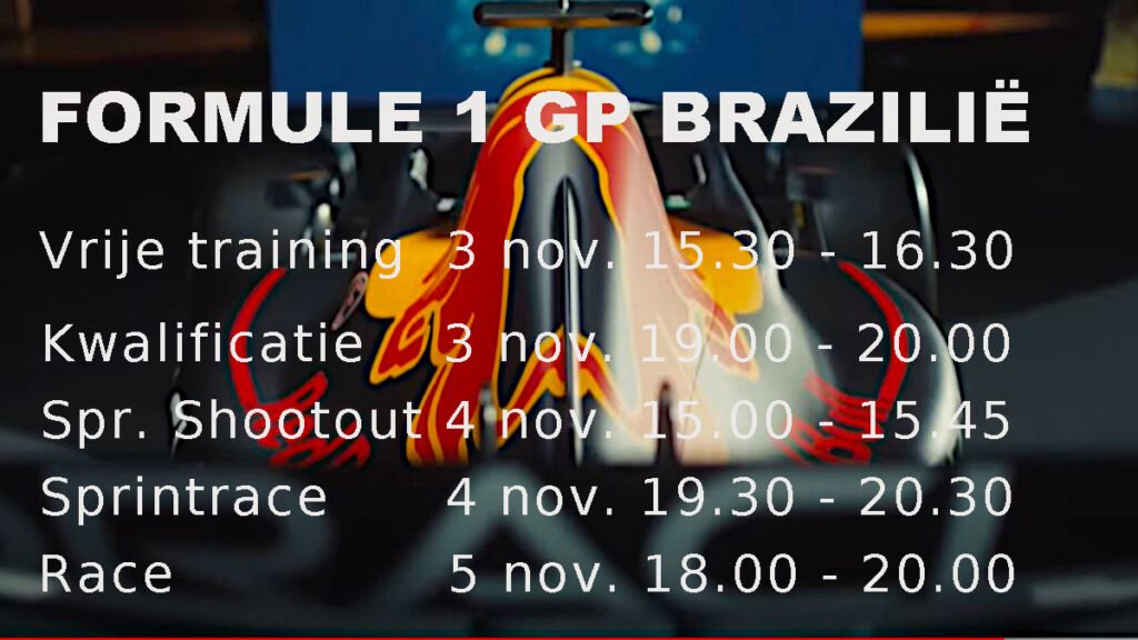 De F1 GP Brazilië 2023