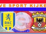 Livestream 18.45 uur: RKC Waalwijk - Go Ahead Eagles