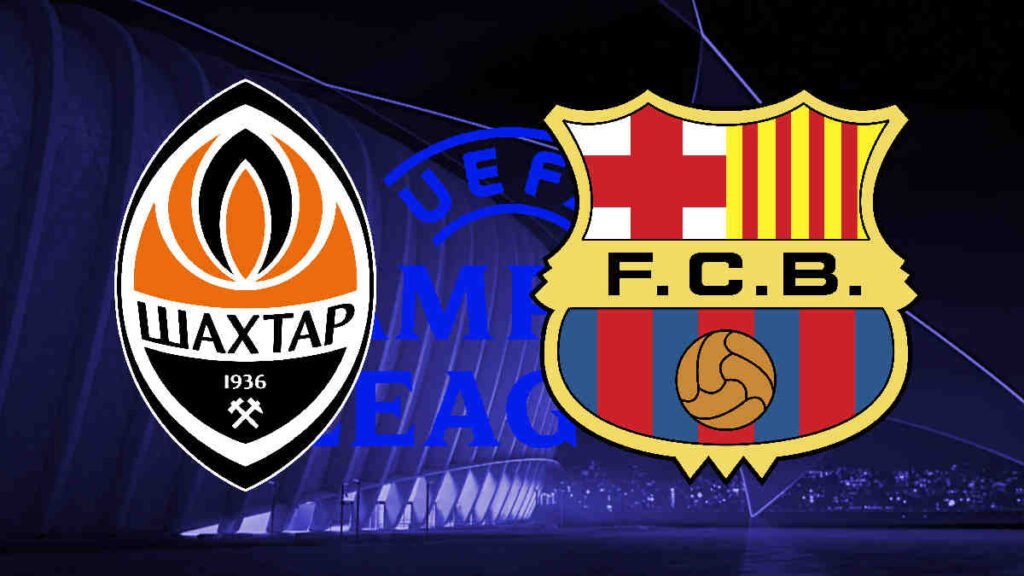 Livestream 18.45 uur Shakhtar Donetsk - FC Barcelona