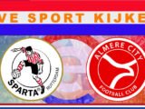 Livestream 16.45 uur: Sparta - Almere City FC