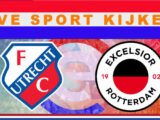 Livestream 20.00 uur: FC Utrecht - Excelsior