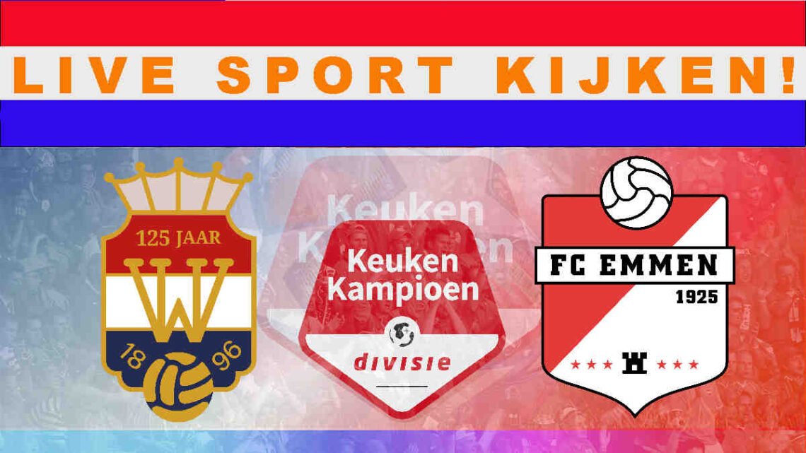 Livestream 20.00 uur Willem II - FC Emmen