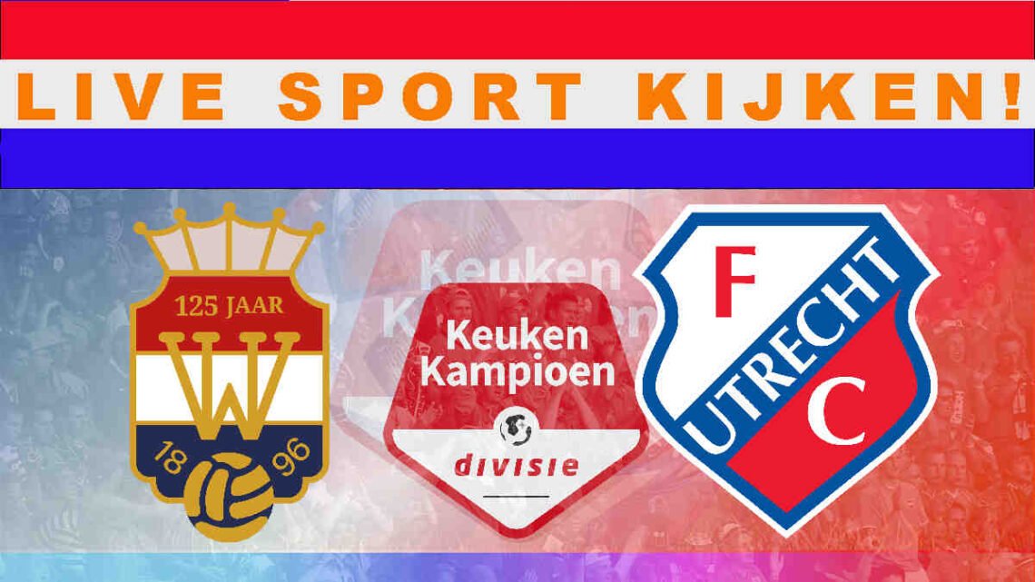 Livestream 20.00 uur Willem II - Jong Utrecht