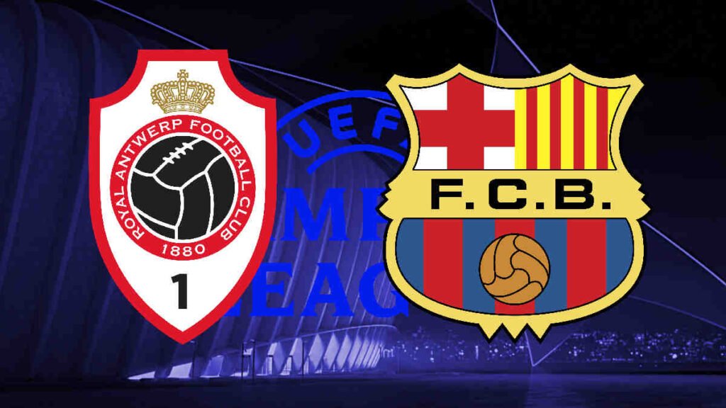 Livestream 21.00 uur Antwerp - FC Barcelona