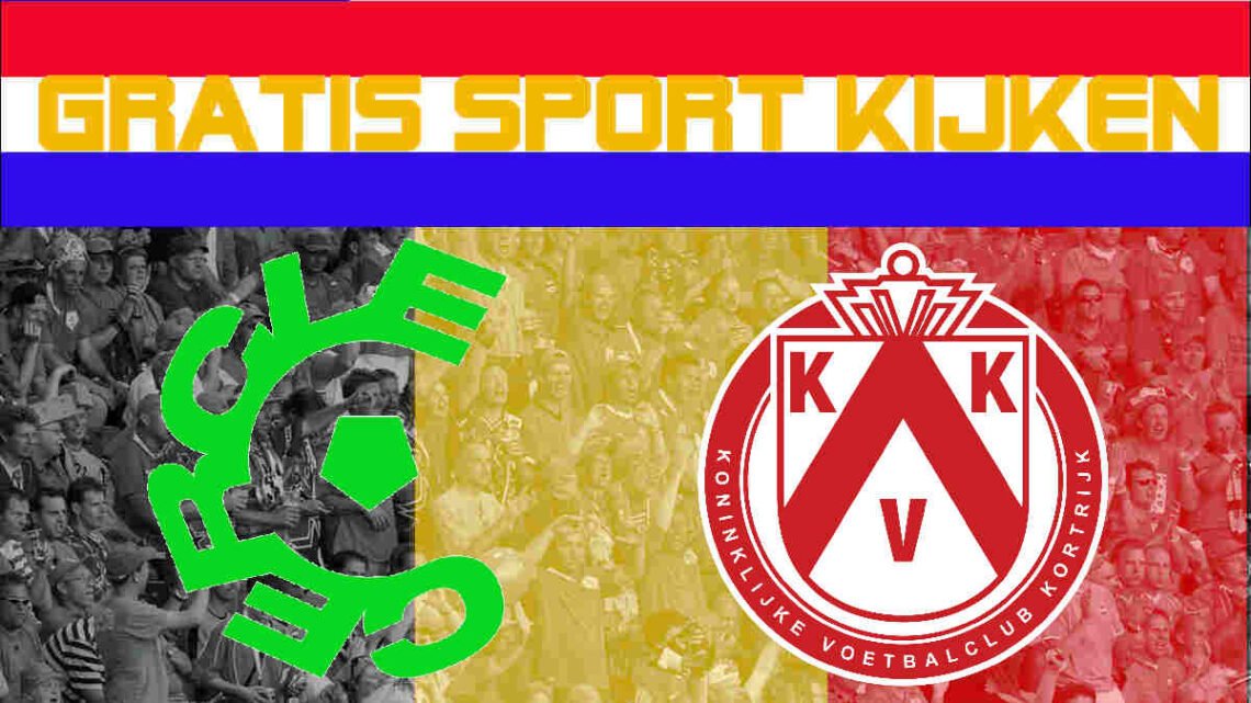 Livestream 18.30 uur: Cercle Brugge - KV Kortrijk