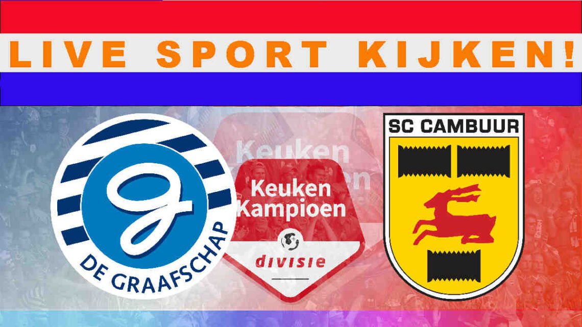 Livestream 20.00 uur De Graafschap - SC Cambuur