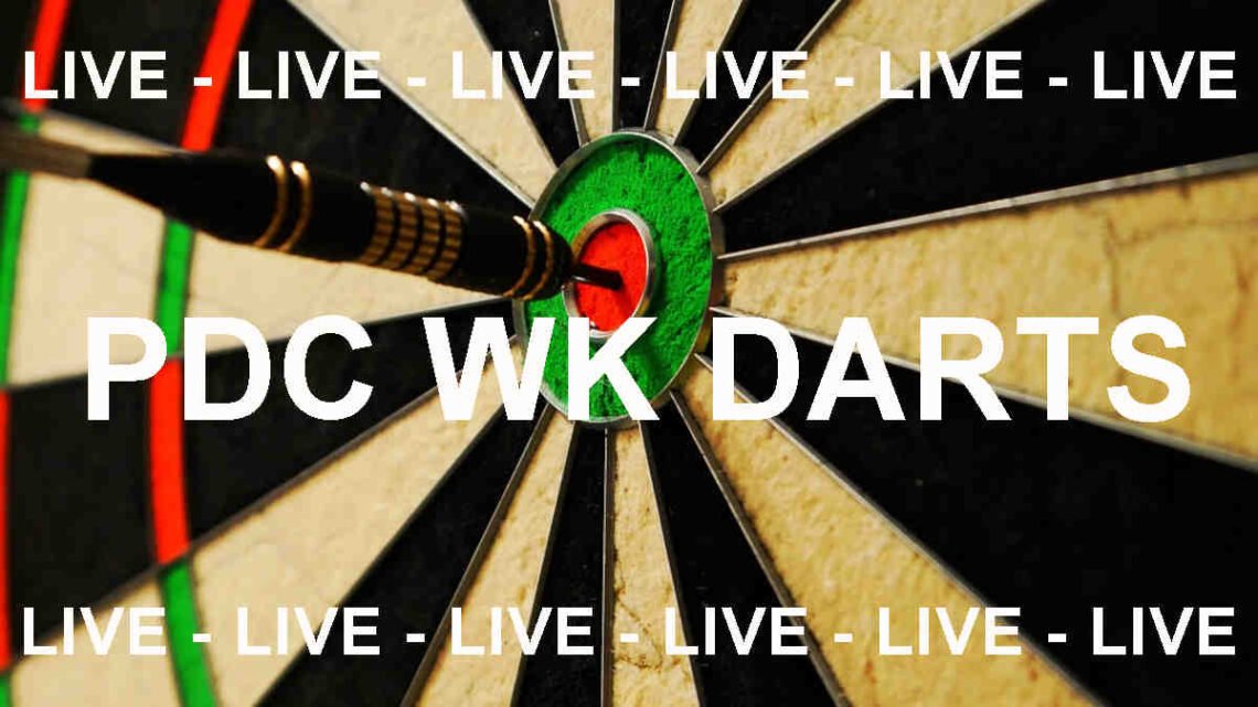 PDC WK Darten gratis livestream!