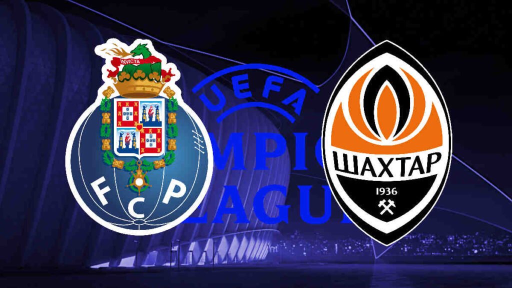 Livestream 21.00 uur FC Porto - Shakhtar Donetsk