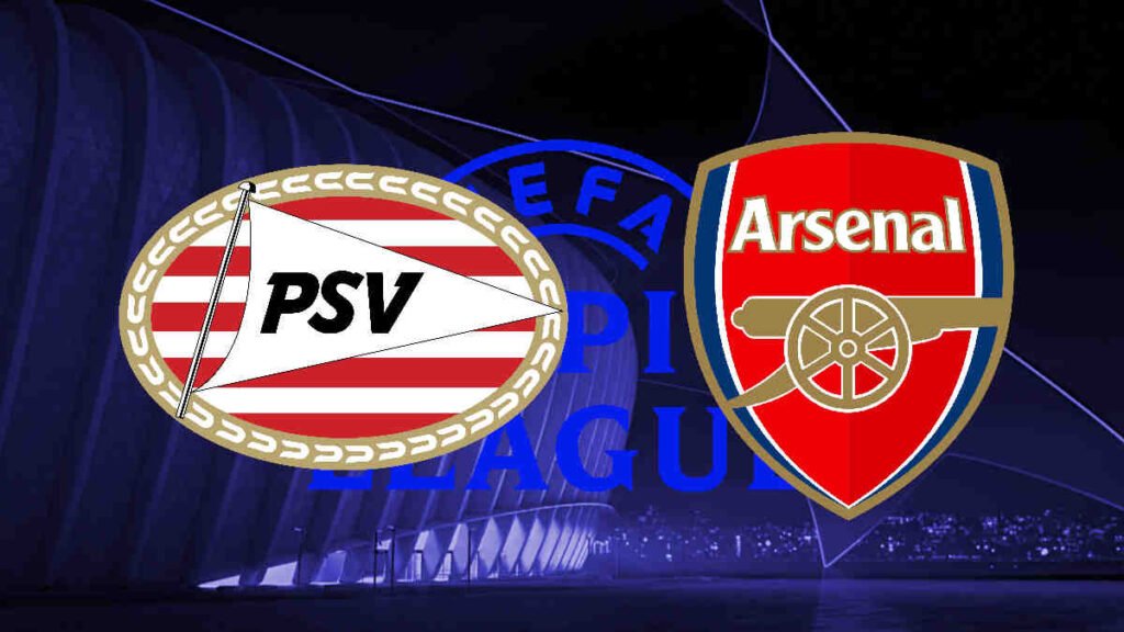 Livestream 18.45 uur PSV Eindhoven - Arsenal