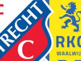 Eredivisie Voetbal: FC Utrecht - RKC Waalwijk