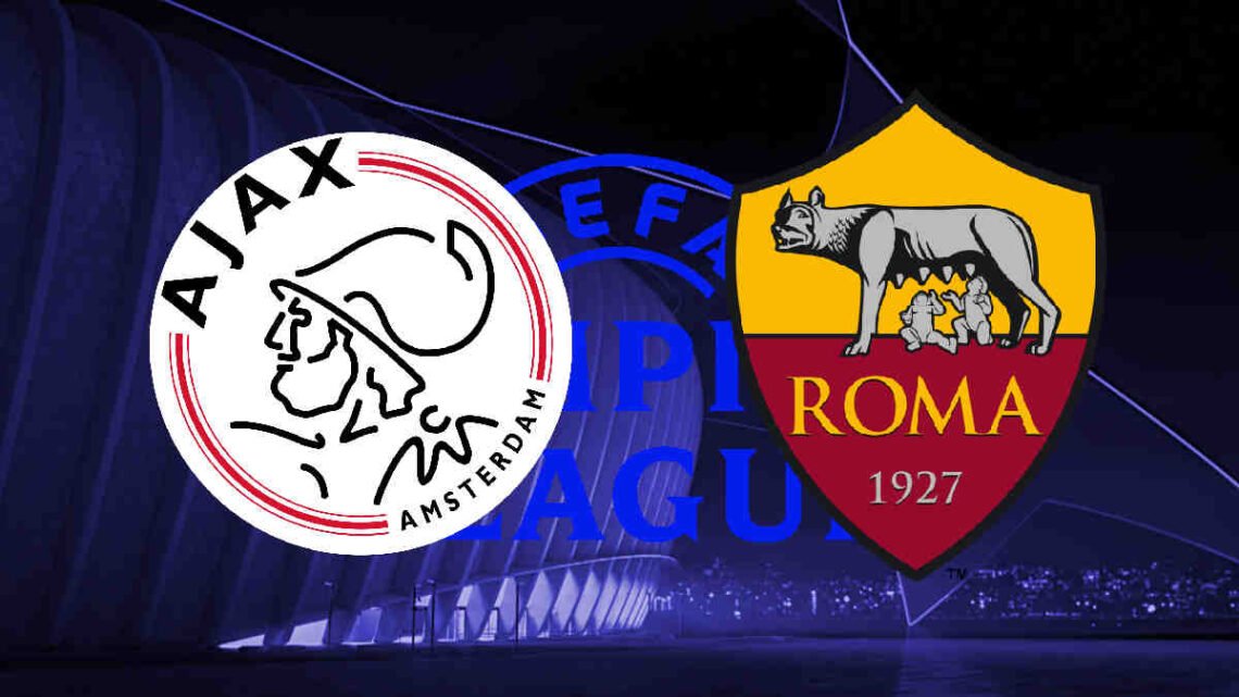 Livestream 21.00 Ajax-AS Roma