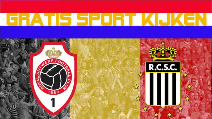 Livestream 13.30 uur Antwerp - Charleroi