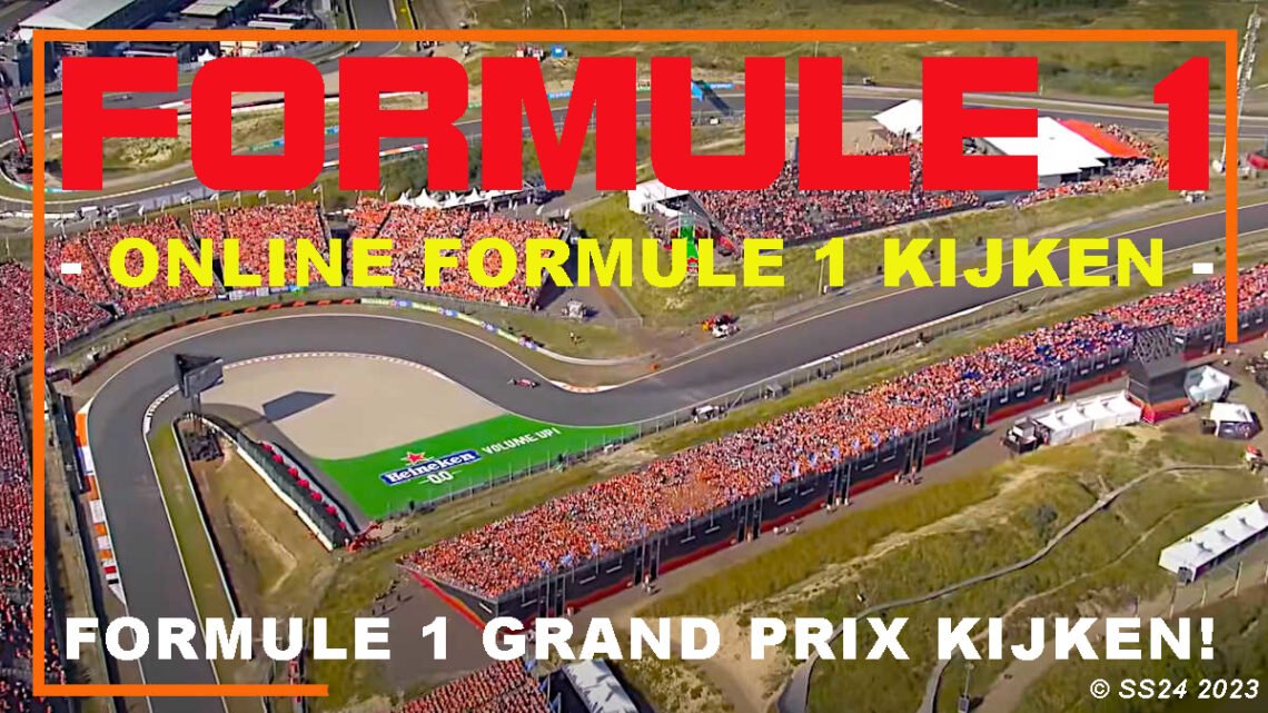 Formule 1: Hier kijk je in 2024 live!