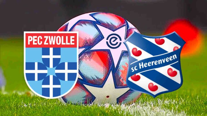 Livestream 20.00 uur PEC Zwolle vs SC Heerenveen