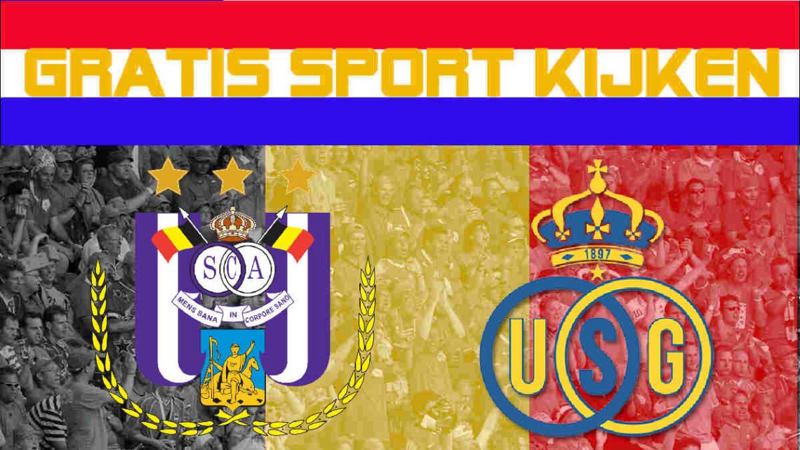 Livestream Anderlecht-Union