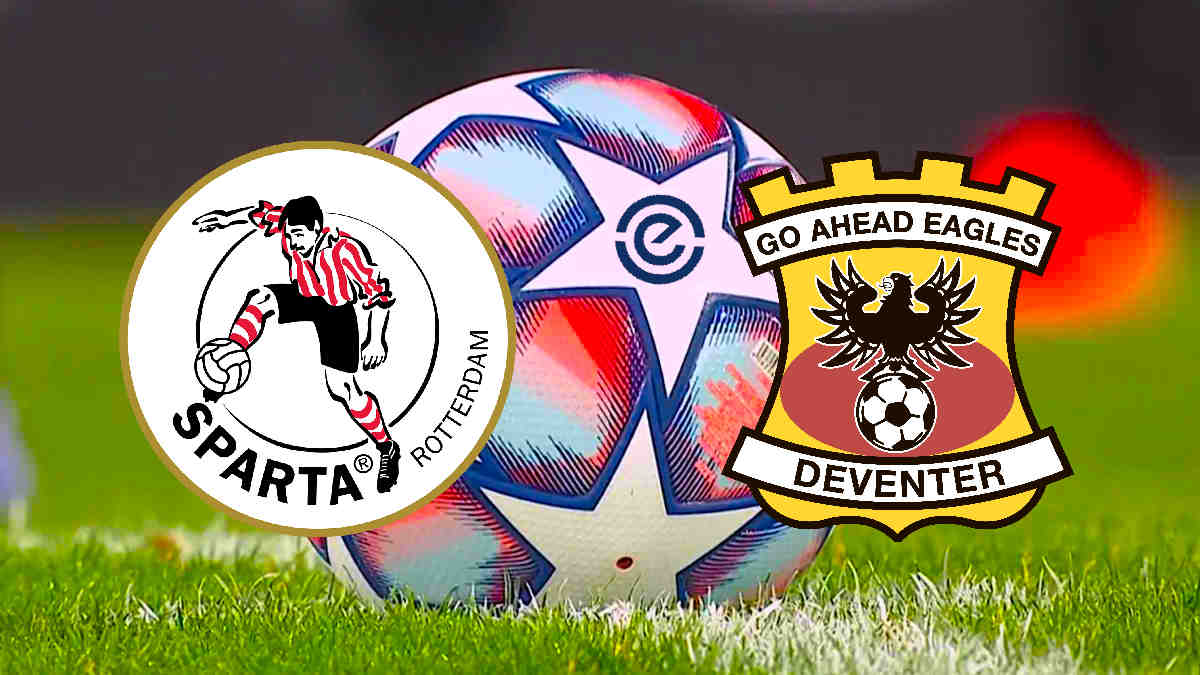 Livestream 14.30 Sparta-Go Ahead Eagles