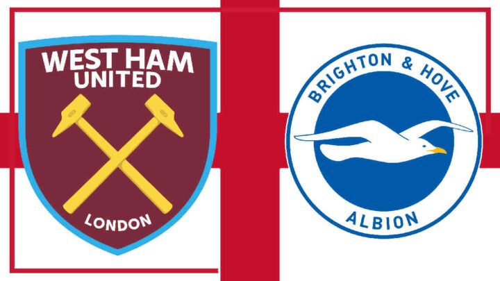 Voetbal: Live 20.30 uur West Ham United - Brighton