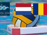 EK Waterpolo Live Nederlandse mannen - Roemenië