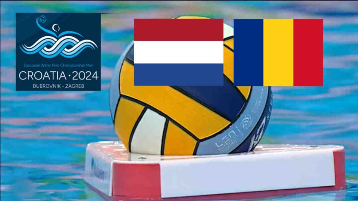 EK Waterpolo Live Nederlandse mannen - Roemenië