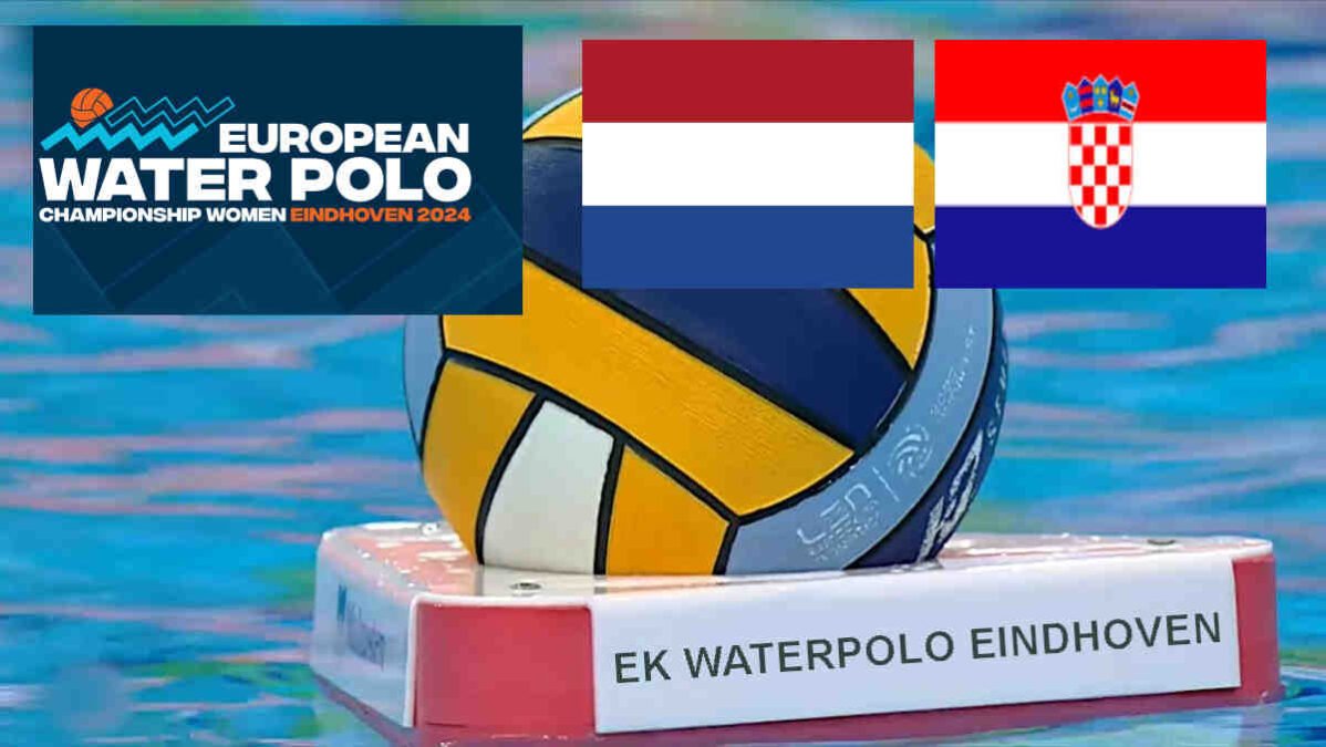 EK Waterpolo, Live Nederlandse vrouwen - Kroatië