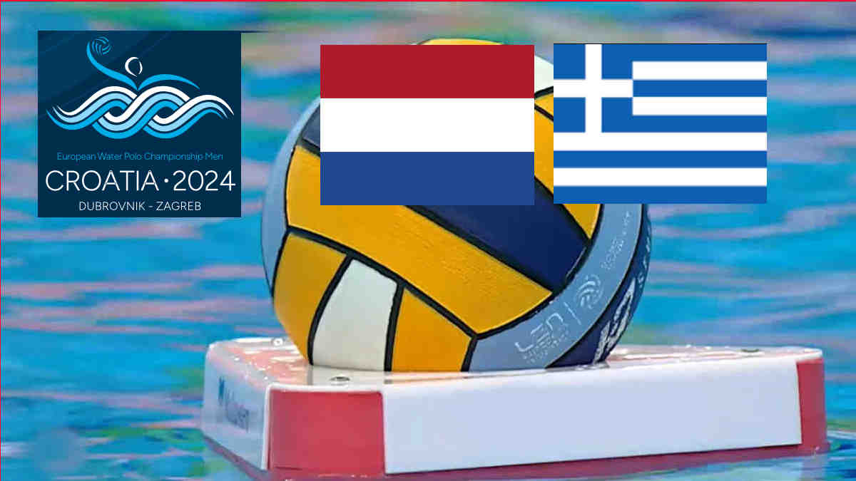 EK Waterpolo 17.00 uur Live Nederland - Griekenland