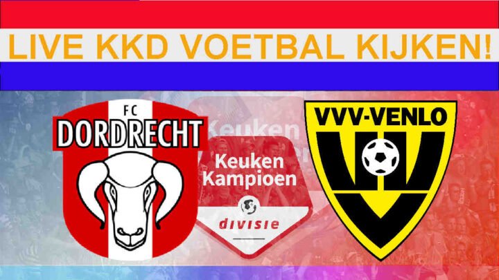 Livestream 20.00 Dordrecht - VVV Venlo