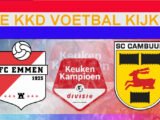 KKD Livestream FC Emmen - SC Cambuur