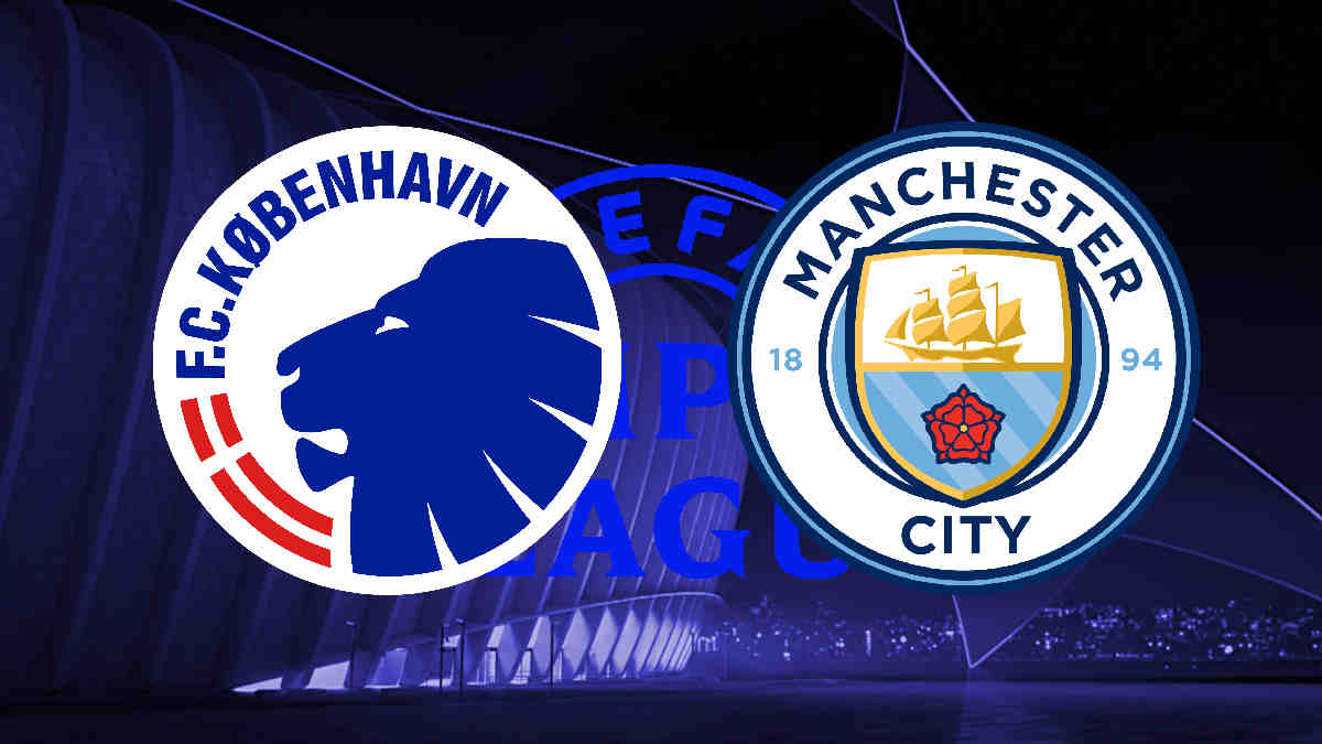 Kopenhagen FC vs Manchester City UCL Live