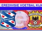 Livestream SC Heerenveen vs Go Ahead