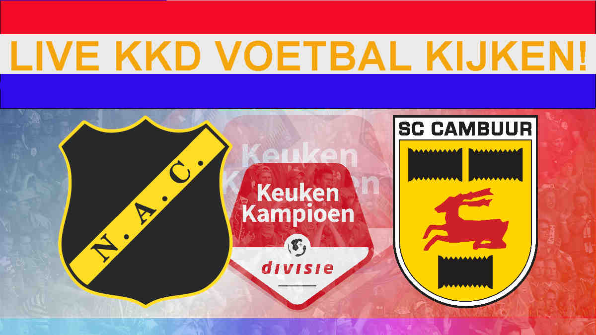 Livestream 20.00u NAC Breda - SC Cambuur