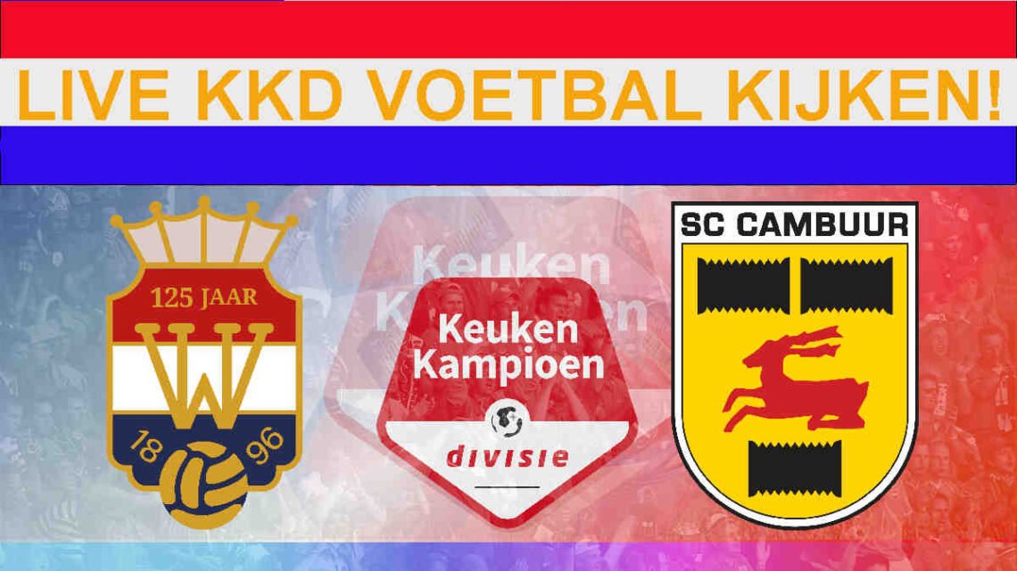 Livestream 20.00 Willem II - Cambuur Leeuwarden