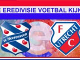 Livestream 20:00 Heerenveen - Utrecht