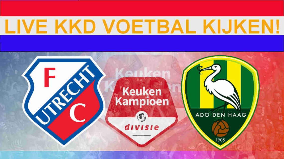 Livestream 20:00u Jong Utrecht - ADO Den Haag