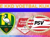 Livestream 20:00u ADO Den Haag vs Jong PSV