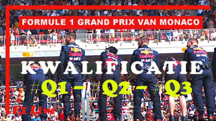 Kwalificatie F1 GP Monaco