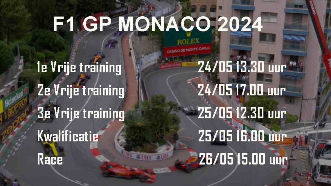 F1 Monaco GP: Gratis Live Kijken!