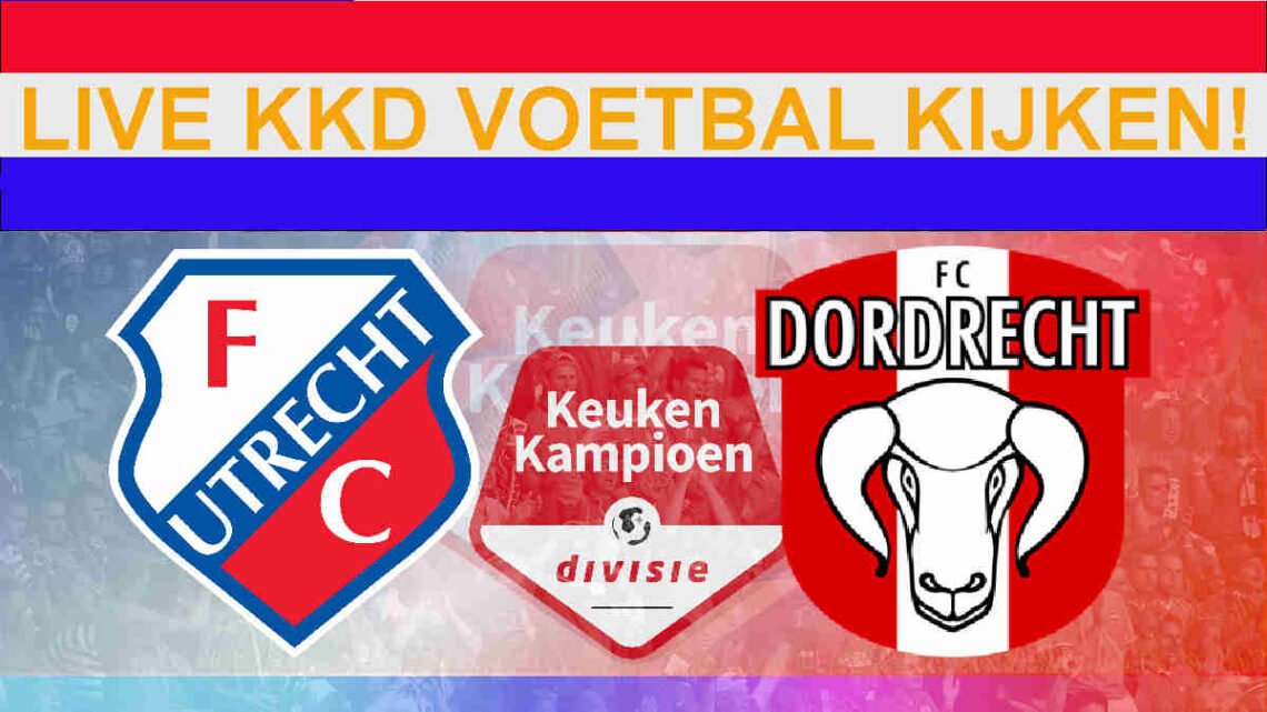 Livestream 20:00u Jong Utrecht vs Dordrecht