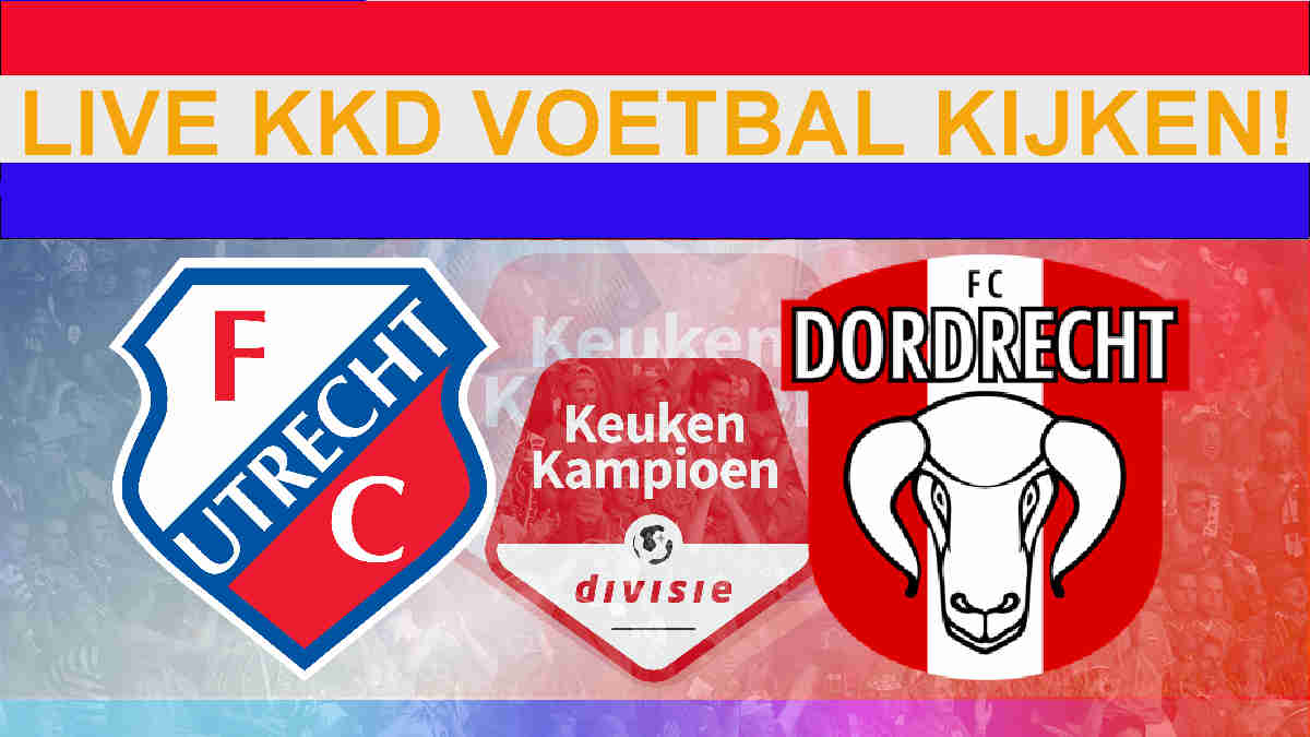 Livestream 20:00u Jong Utrecht vs Dordrecht