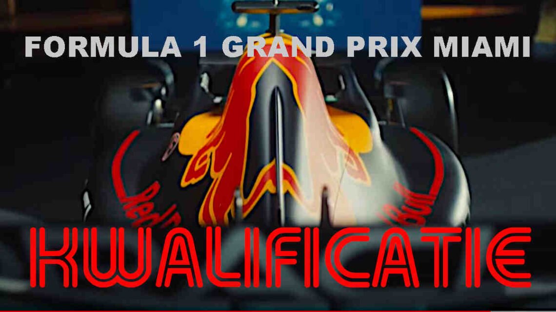 F1 Kwalificatie GP Miami live