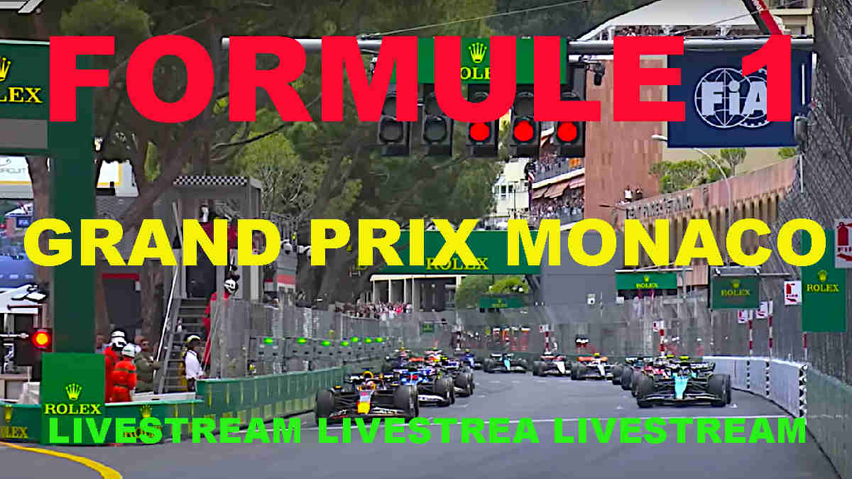 Livestream 15:00 F1 GP Monaco 2024